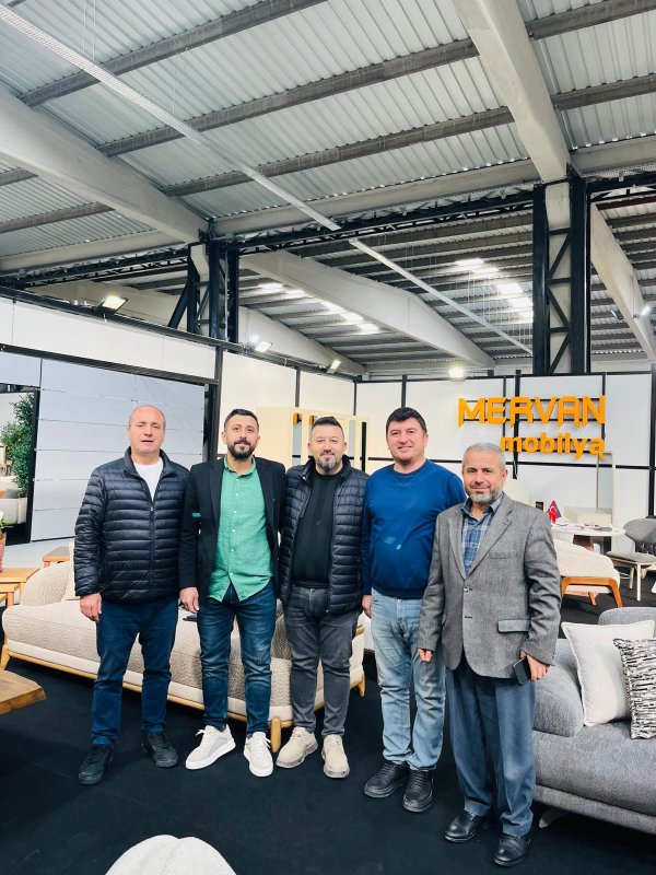 MERVAN MOBİLYA STANDINA YOĞUN İLGİ