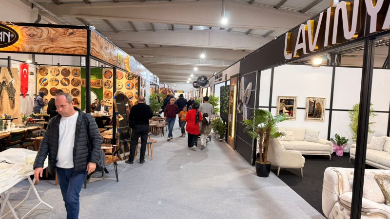 Hatay Mobilya Fuarına Yoğun İlgi