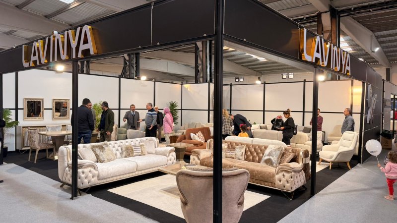 Hatay Mobilya Fuarına Yoğun İlgi