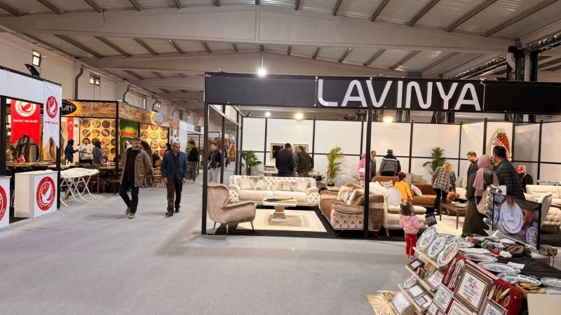 Hatay Mobilya Fuarına Yoğun İlgi