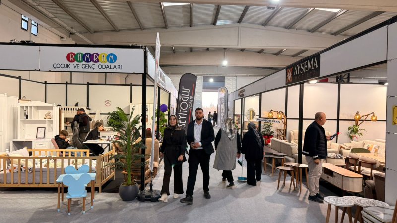 Hatay Mobilya Fuarına Yoğun İlgi