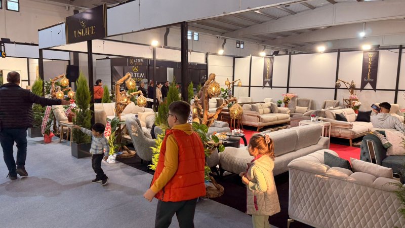 Hatay Mobilya Fuarına Yoğun İlgi