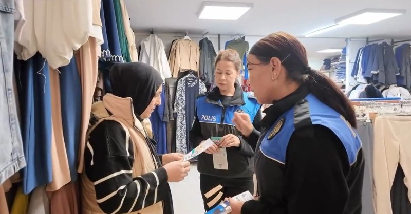 UZUN ÇARŞI ESNAFI BİLGİLENDİRİLDİ