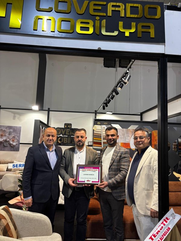 LOVERDO MOBİLYA, 4. HATAY MOBİLYA FUARI’NIN YILDIZI OLDU  