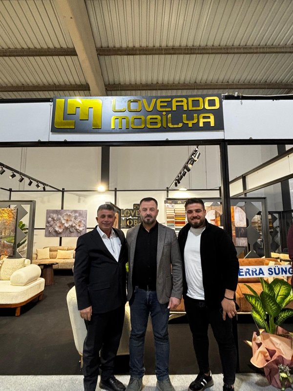 LOVERDO MOBİLYA, 4. HATAY MOBİLYA FUARI’NIN YILDIZI OLDU  