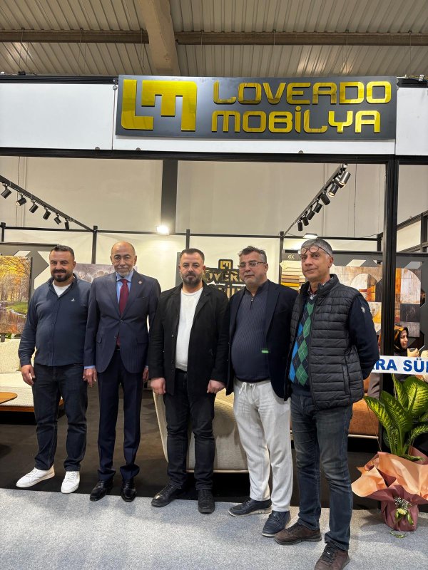 LOVERDO MOBİLYA, 4. HATAY MOBİLYA FUARI’NIN YILDIZI OLDU  