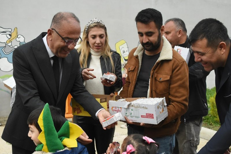 İbrahim Naci YAPAR; ÖZEL ÇOCUKLARLA BULUŞTU