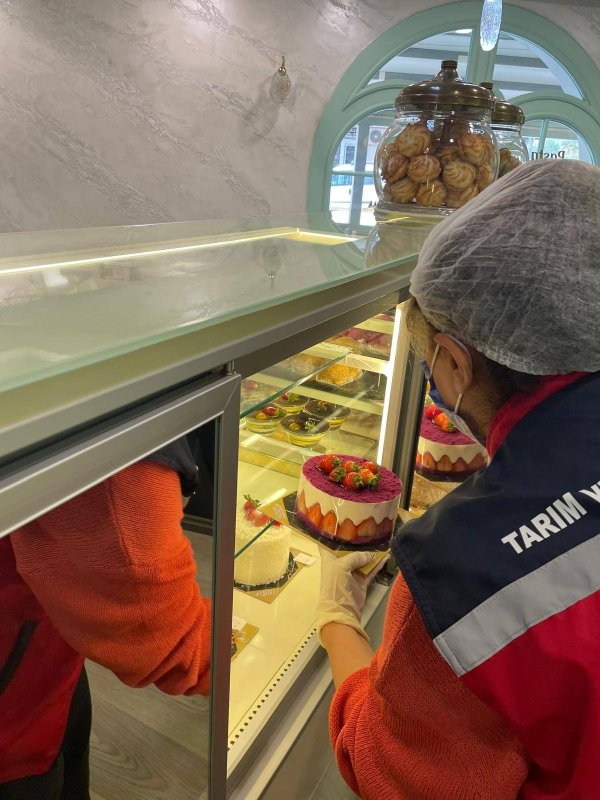Hatay’da pastanelere gıda ve hijyen denetimi gerçekleştirildi