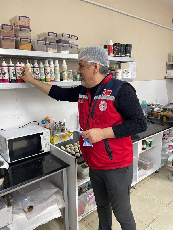 Hatay’da pastanelere gıda ve hijyen denetimi gerçekleştirildi