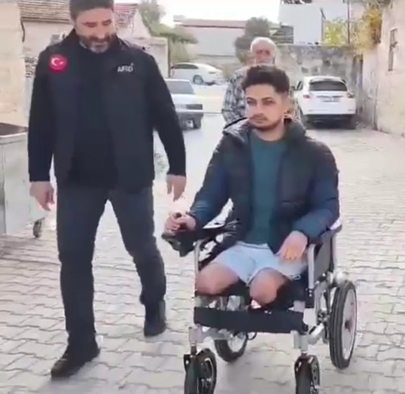 AFAD, ONUR’UN YAŞAMINA UMUT OLDU