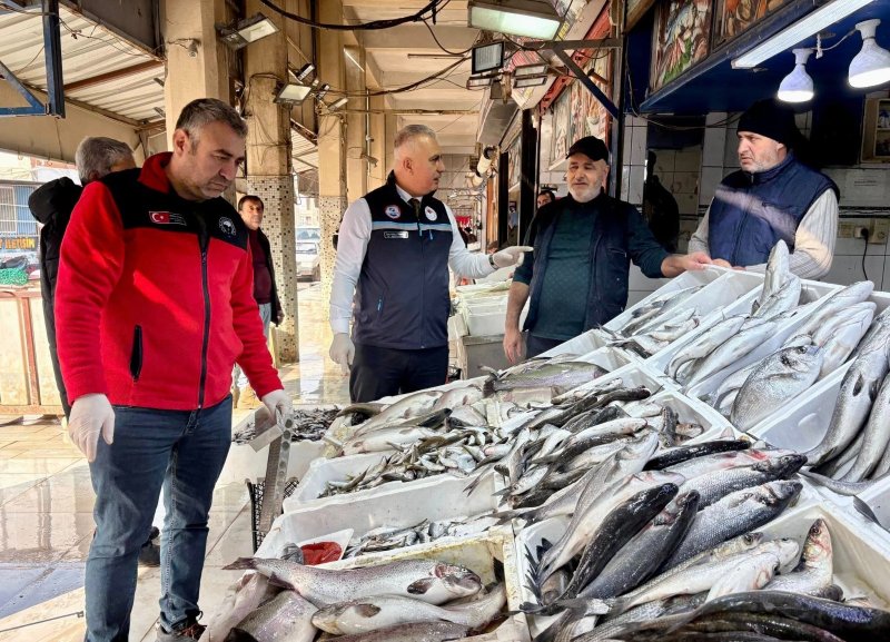 HATAY’DA SU ÜRÜNLERİNE SIKI TAKİP