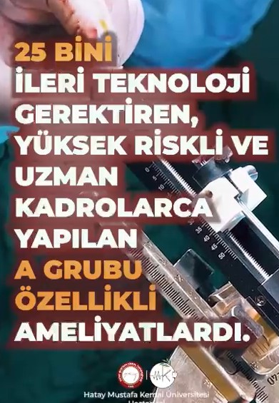 HATAY’DA SAĞLIKTA TARİHİ BAŞARI