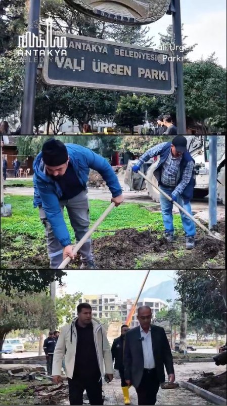 VALİ ÜRGEN PARKI YENİDEN HAYAT BULUYOR