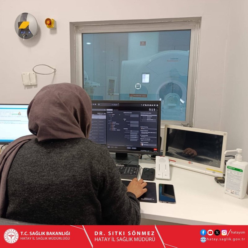 HATAY EĞİTİM VE ARAŞTIRMA HASTANESİ’NDE MR KAPASİTESİ ARTTI