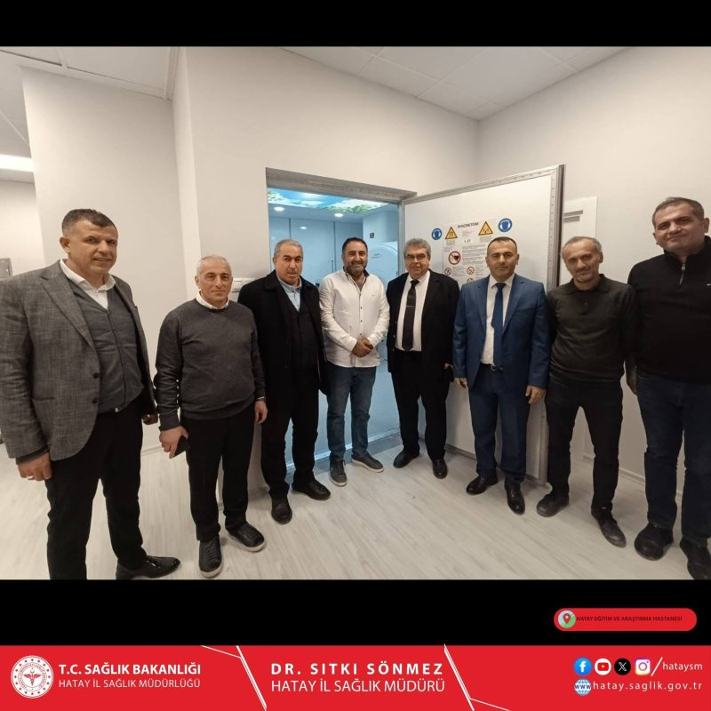 İL SAĞLIK MÜDÜRÜ SÖNMEZ’DEN HASTANE ZİYARETİ