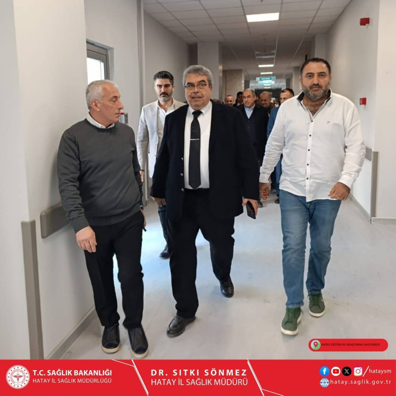 İL SAĞLIK MÜDÜRÜ SÖNMEZ’DEN HASTANE ZİYARETİ