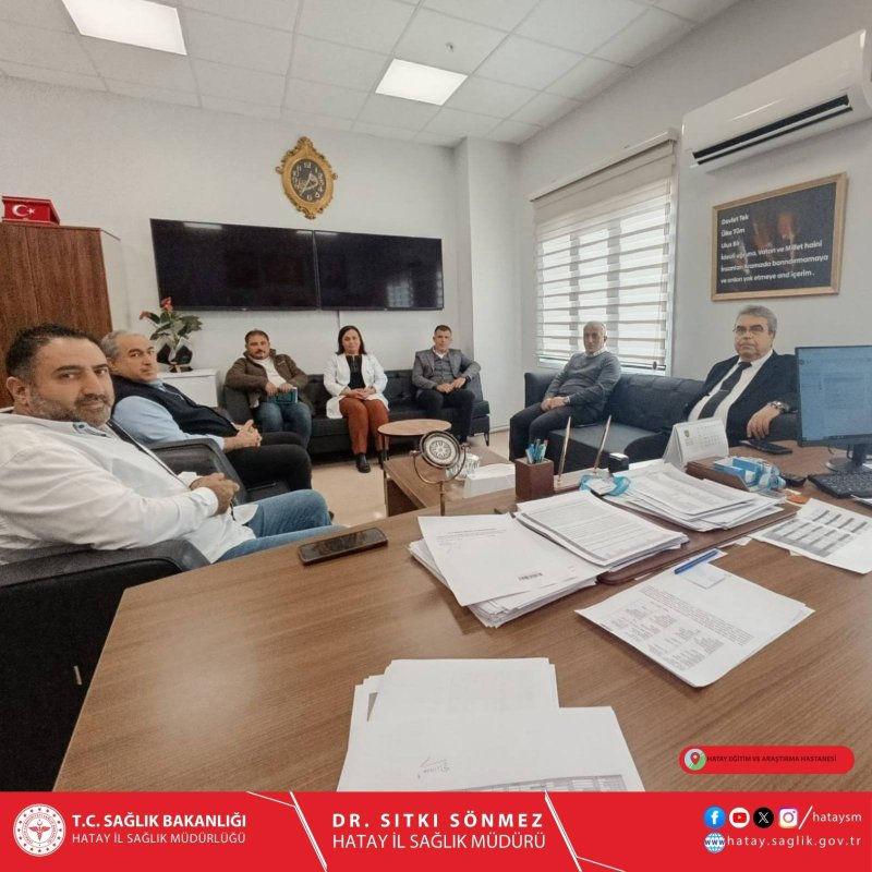 İL SAĞLIK MÜDÜRÜ SÖNMEZ’DEN HASTANE ZİYARETİ