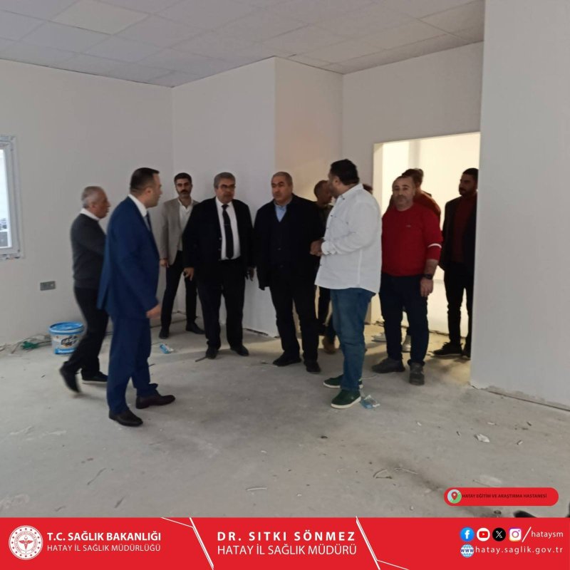 İL SAĞLIK MÜDÜRÜ SÖNMEZ’DEN HASTANE ZİYARETİ