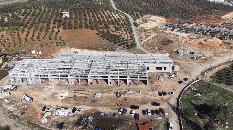 BELEN SANAYİ SİTESİ YÜKSELİYOR