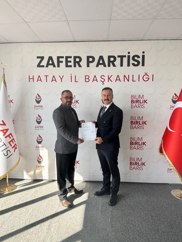 ZAFER PARTİSİ ANTAKYA’DA GÖREV DEĞİŞİMİ