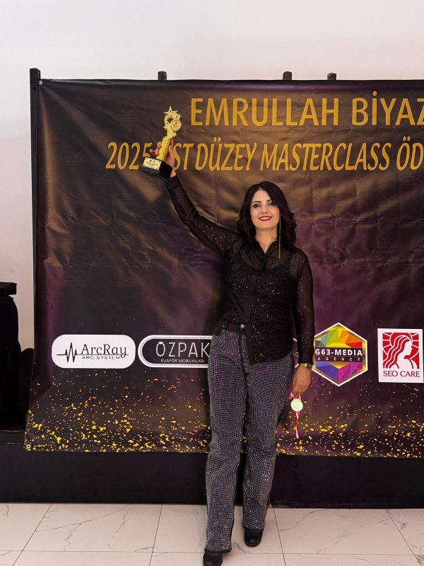 LİNDA NALBANT BAŞARISINI TAÇLANDIRDI