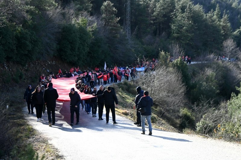 BELEN SARIKAMIŞ ŞEHİTLERİ İÇİN YÜRÜDÜ