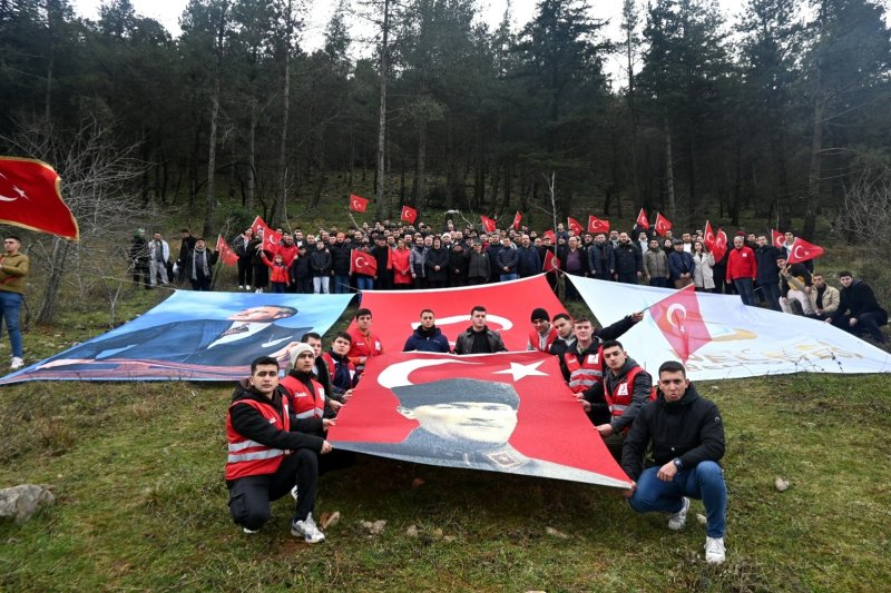 BELEN SARIKAMIŞ ŞEHİTLERİ İÇİN YÜRÜDÜ