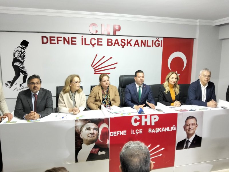 CHP GÖLGE KABİNESİ HATAY’DA SAHAYA İNDİ