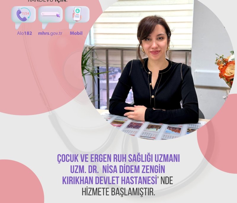 KIRIKHAN’DA ÇOCUK RUH SAĞLIĞI GÜÇLENDİ