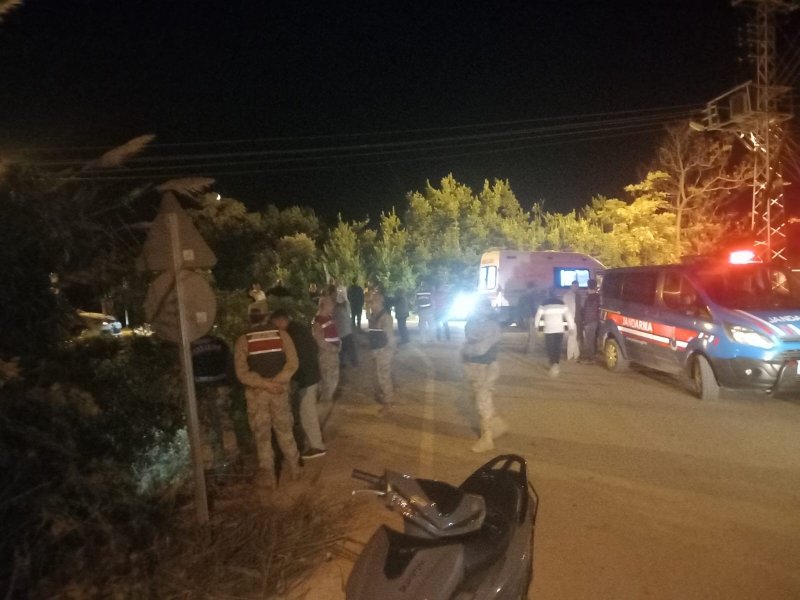 Hatay'da Motosiklet Dereye Uçtu