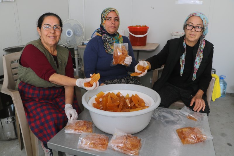 Mari’nin bal kabakları depremzede kadınlara umut oldu