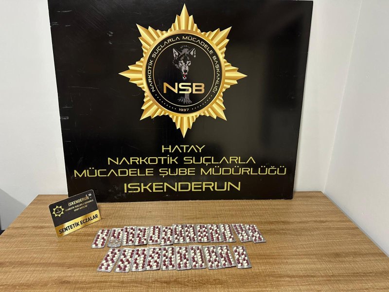  İskenderun’da uyuşturucu madde ele geçirildi