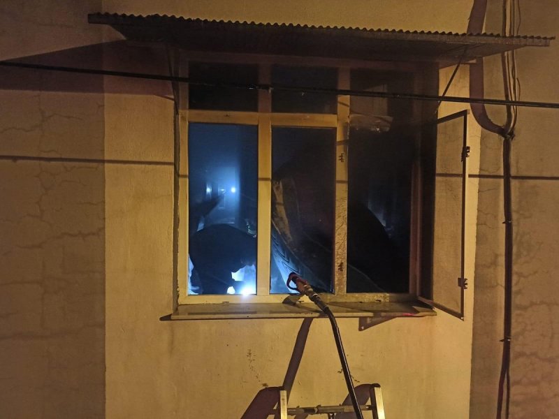 Kumlu’da ev yangını