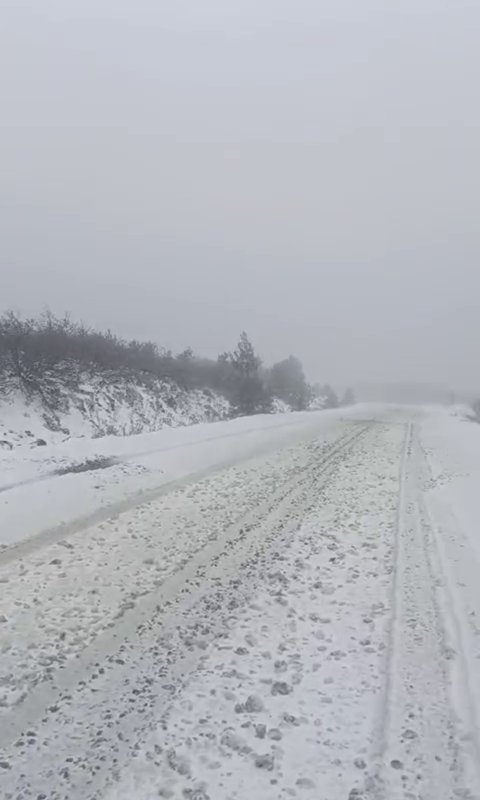  Hatay’da yüksek kesimler beyaza büründü