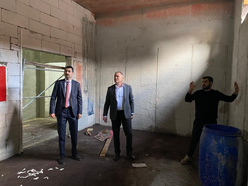 Kumlu hükümet konağının inşası sürüyor