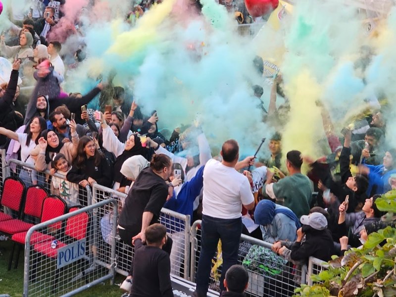Altınözü’nde color fest etkinliği düzenlendi