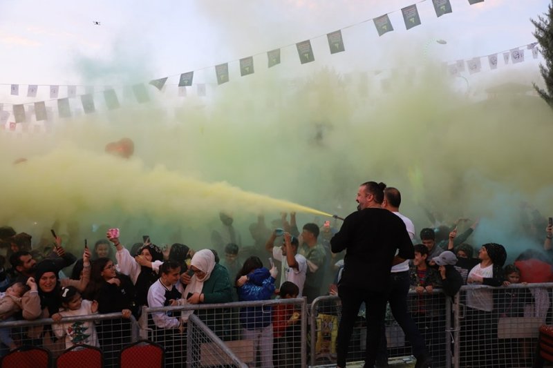 Altınözü’nde color fest etkinliği düzenlendi