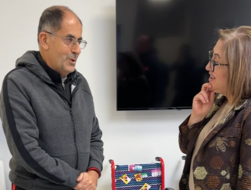 Depremzede engelli basketbolcudan protez tamiri için Fatma Şahin'e teşekkür