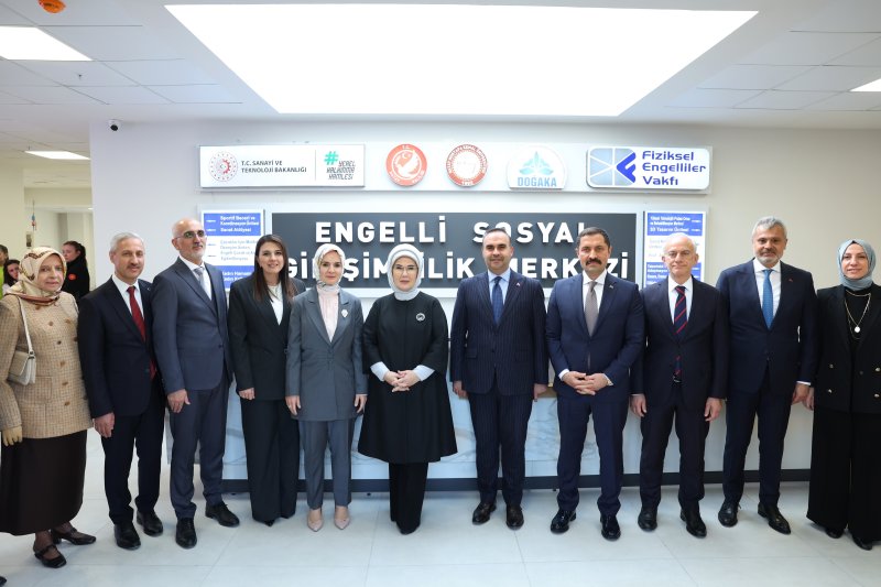 Emine Erdoğan, Hatay Engelli Sosyal Girişimcilik Merkezi'nin açılışını yaptı
