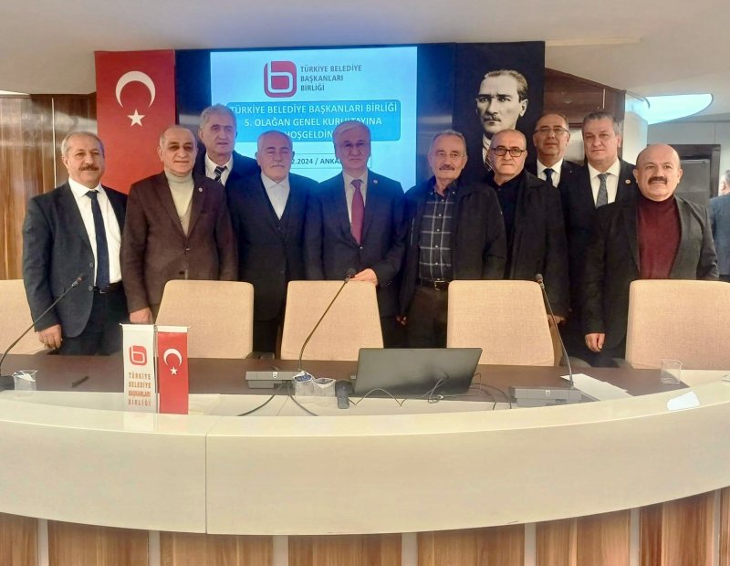 Başkan Gül Türkiye Belediye Başkanları Birliği’nde