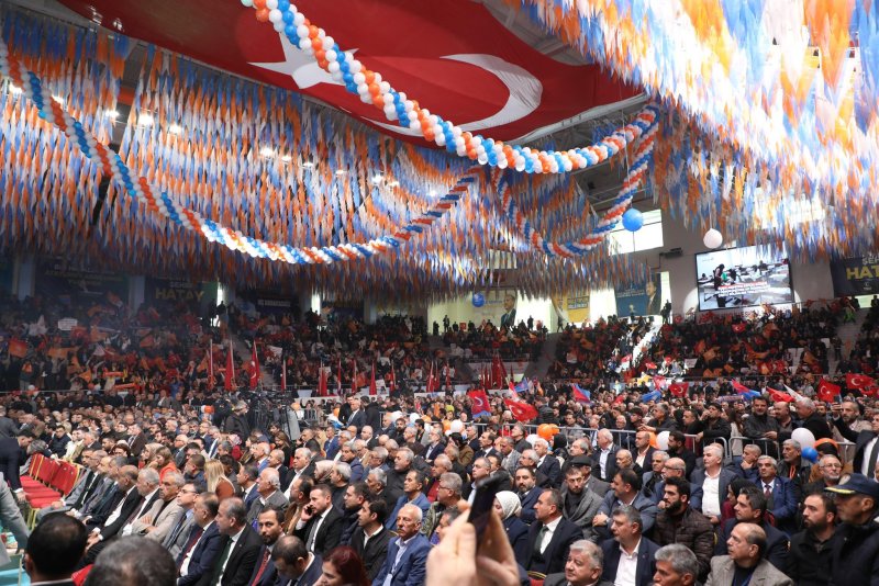 AK Parti Hatay 8. Olağan İl Kongresi gerçekleştirildi