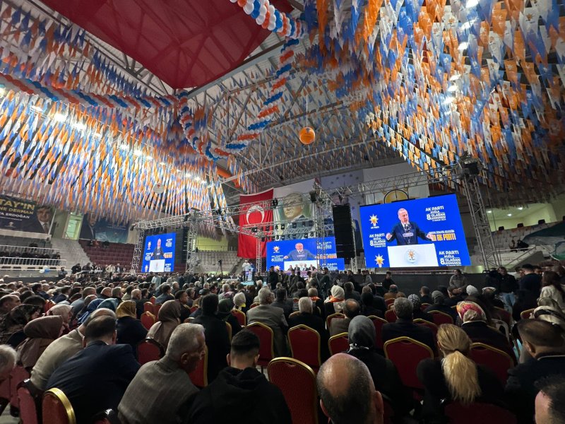 AK Parti Hatay 8. Olağan İl Kongresi gerçekleştirildi