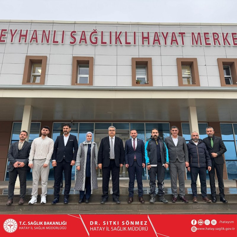 DR. SÖNMEZ, REYHANLI'DA SAĞLIK YATIRIMLARINI İNCELEDİ