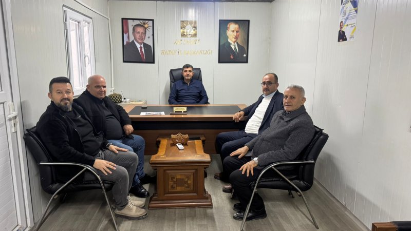  BAŞKAN ERDOĞAN’A TEBRİK ZİYARETİ 