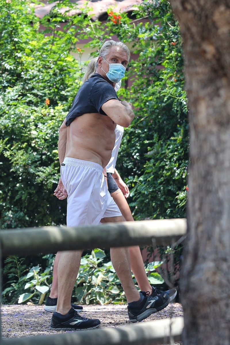 Rocky filminin yıldızı Dolph Lundgren böyle görüntülendi