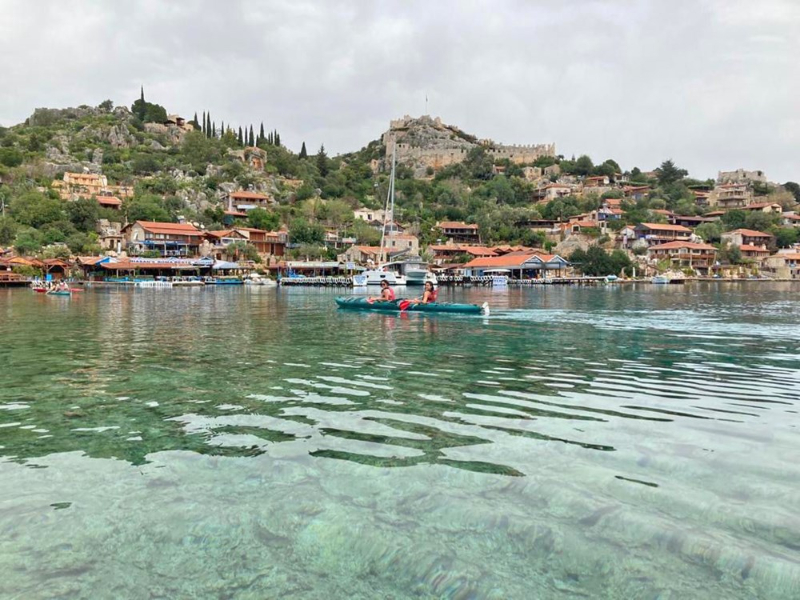 Kaş'ta bir deniz kanosu deneyimi: Kekova Klasik Rotası