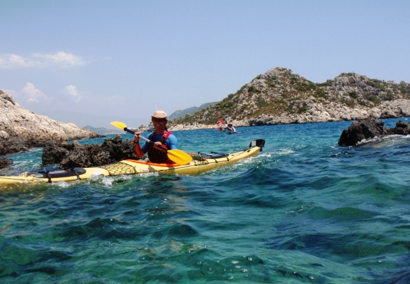 Kaş'ta bir deniz kanosu deneyimi: Kekova Klasik Rotası