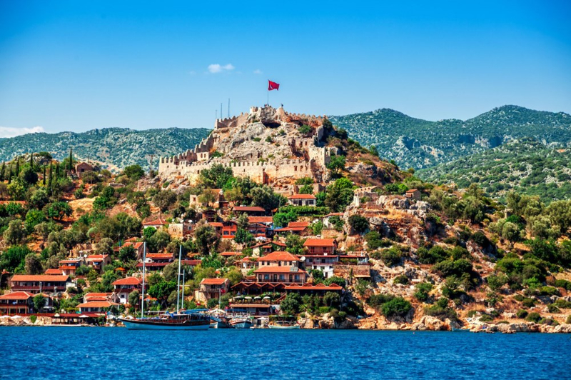 Kaş'ta bir deniz kanosu deneyimi: Kekova Klasik Rotası