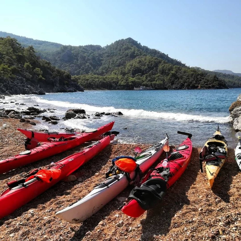 Kaş'ta bir deniz kanosu deneyimi: Kekova Klasik Rotası