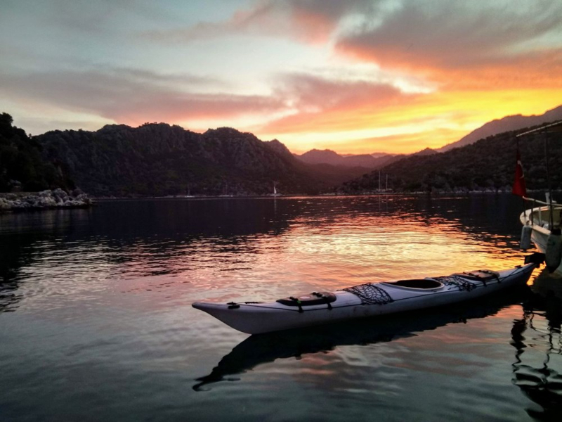 Kaş'ta bir deniz kanosu deneyimi: Kekova Klasik Rotası